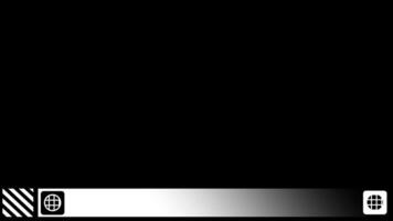A clean chrome-toned timeline that smoothly transitions across a modern black interface, representing sleek futuristic time or progress measurement video