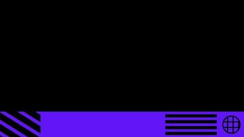 A vivid animated progress line beams in bold purple, ideal for applications needing a smooth and fast-paced digital user experience element video