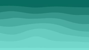 Abstract teal layered background with wavy gradient shapes for a modern design video