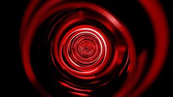 Red Floating Circles Background VJ Loop in 4K video