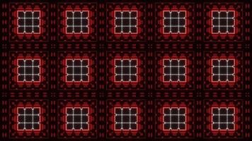 Red and White Abstract Visual Particles Strobe Effect Background VJ Loop in 4K video
