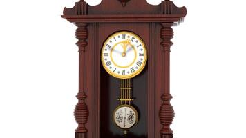 antique clock with time lapse animation video
