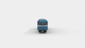 train engine model with white background video