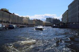 Explore the enchanting waterway in a historic city, ideal for discovery and relaxation photo