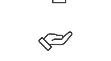 Animated Graph Report Sheet Icon video