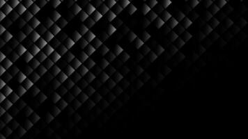 White and Black color multiple faded squares with blank space modern design dark loop able geometrical background video