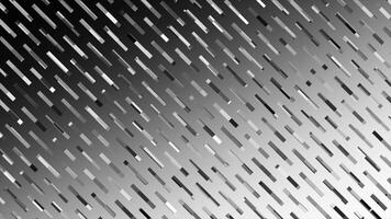 white color multiple hollow rectangular shapes moving diagonally modern design dark loop able geometrical background video