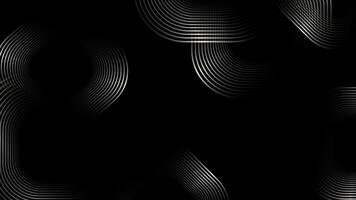 white color shiny repeating parallel lines luxury design black loop able geometrical background video