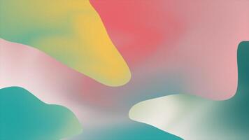 colourful wiggling gradient design loop able gradient background video