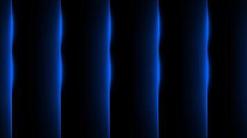Royal blue color horizontally moving multiple glowing luxury lines modern design dark loop able geometrical background video