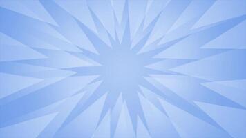 royal blue color multiple triangular spikes wiggling broken glass modern design loop able geometrical background video