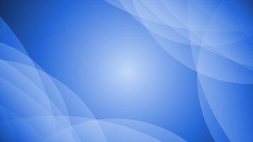 Royal blue color wiggling multiple circular shapes with blank space modern design loop able geometrical background video