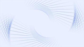 Royal blue color rotating repeating lines mesh pattern complex design loop able geometrical background video