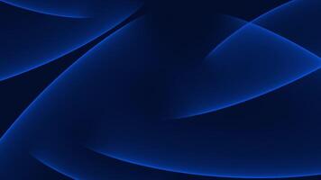 Royal blue color glowing moving lines luxury design loop able geometrical background video