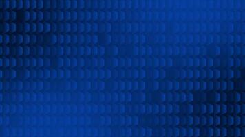 Royal blue color multiple hexagonal shapes appearing and disappearing faded modern design loop able geometrical background video