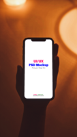Mobile Template for UI Showcase psd