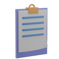3D Repot Illustration Icon Render png