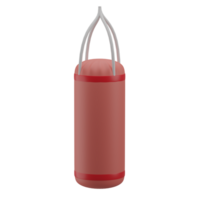 3D Punching Bag Icon Render Illustration png