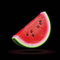 slice of watermelon photo