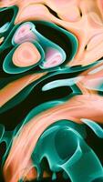 abstract background with colorful lines and swirls video