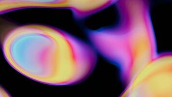 a close up of a cell phone with a blur of a yellow and pink object video