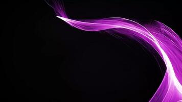 Dynamic pink light border effect video