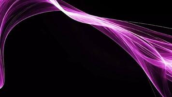 Pink light effect frame animation with glow video