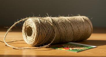 A spool of twine photo