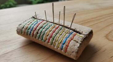 A wooden table photo