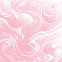 Pink Marble Fluid Texture Background. Soft Pastel Abstract Pattern with Swirls and Waves. Elegant Liquid Ink Design for Wallpaper, Branding, Packaging, and Fashion Projects. vector