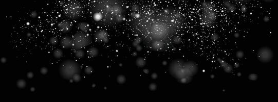 Winter white snowflake elements background design vector