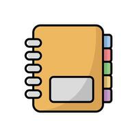 Editable Planner Icons for Workflow Design vector