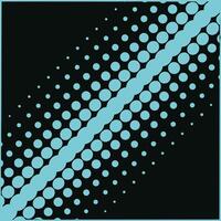 Abstract blue dotted pattern design background vector