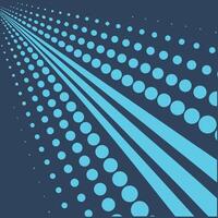 Abstract blue dotted lines background design vector