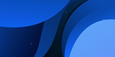 Abstract blue curve realistic textured background. Elegant dynamic color wave 3D pattern. eps10 vector