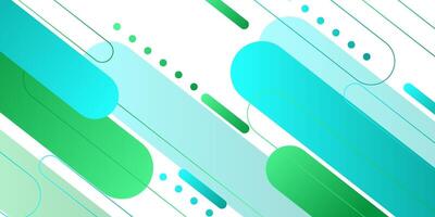 Abstract blue and green background with diagonal lines. Dynamic shape composition. eps10 vector