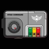 star command box design vector