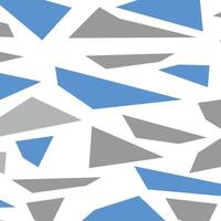 Bold Irregular Geometric Background with Drop Shadow vector