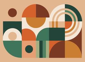 Abstract background in geometric vector
