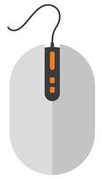 Computer mouse icon isolated on white background. vector