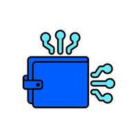 Icon a digital, isolated against a clean background vector