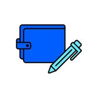 Icon a edit, isolated against a clean background vector