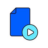 Icon a , isolated against a clean background. vector