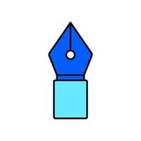 Icon a nib vector