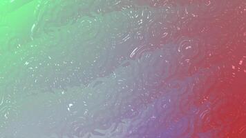 Water ripples create a dynamic green to red abstract background. Ideal for naturethemed designs, environmental concepts, and artistic projects. video