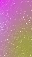 Vertical water ripples creating a pink and green gradient with overlapping circles, suitable for abstract backgrounds or naturethemed designs. video