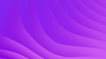 Vibrant purple abstract background with smooth wave patterns and gradient flow, perfect for modern, trendy, and digital design use. video