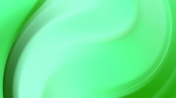 Smooth green abstract background with soft gradients and curved shapes, perfect for eco themed designs, nature visuals, and modern digital art. video