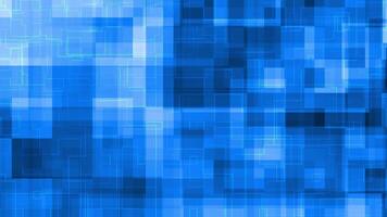 Blue blocks with Grid video