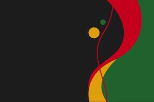 Abstract Background with Red, Yellow, and Green Wavy Shapes and Floating Circles video